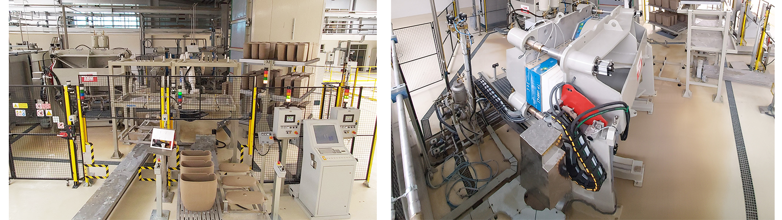 Sanindusa instala, en su planta de Tocha (Portugal), dos nuevos módulos de colado ADM SACMI.